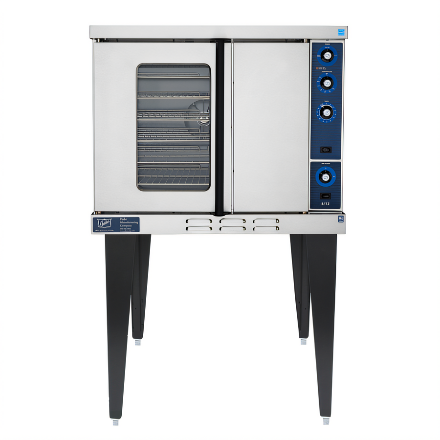 Product image #1 for Duke 613-G1XX Single Deck Full-Size Gas Convection Oven with Solid State Controls