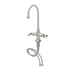 Thumbnail image #1 for T&S Brass EverSteel Stainless Steel Single-Hole Deck-Mount Mixing Faucet with 5 3/4-Inch Gooseneck
