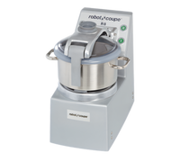 Robot Coupe R8U Bench-Style Vertical Cutter Mixer with 8 Liter Stainless Steel Bowl, 3 HP, 208-240V/3-Phase
