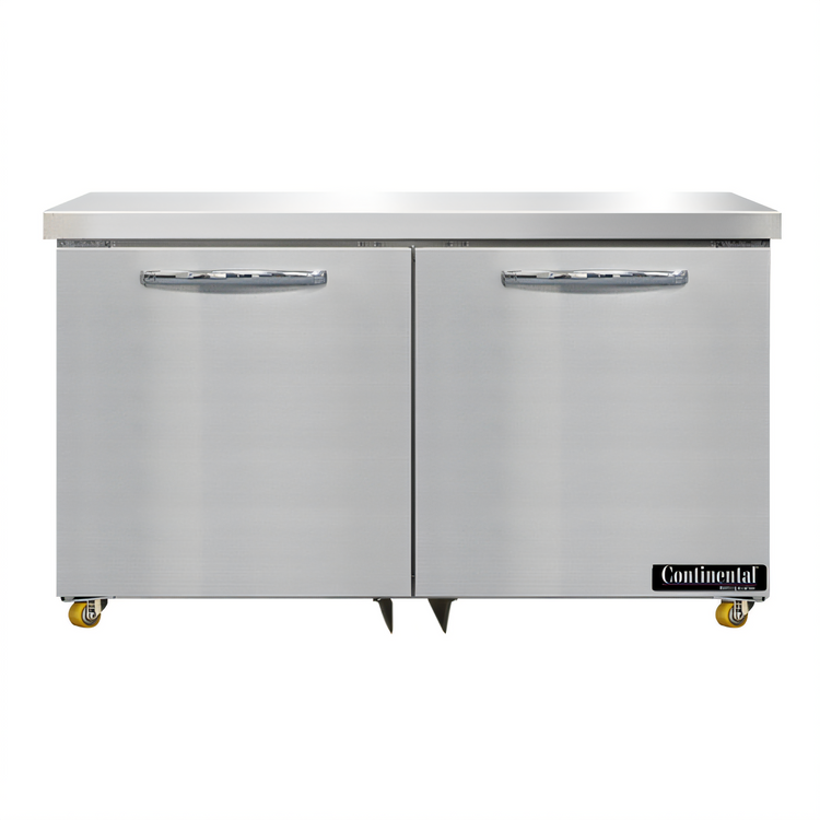 Product image #1 for Continental Refrigerator SWF48N-U 48" Two-Section Undercounter Freezer