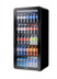 Thumbnail image #1 for True Edge Glass Curved 1-Section Refrigerated Merchandiser with Hinged Glass Door