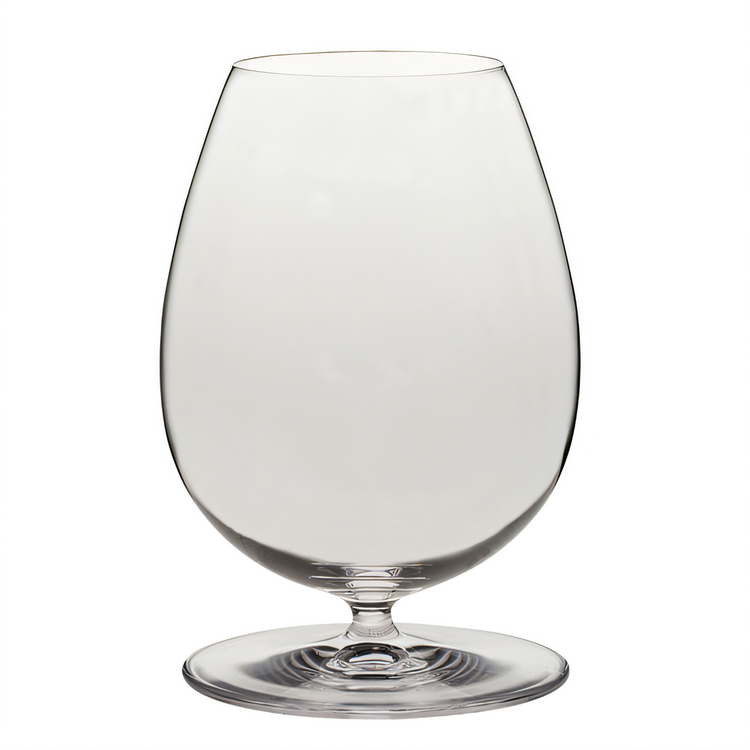 Product image #1 for Flavor First 22.5 oz Clear Petite Stemmed Footed Wine/Beer Glass