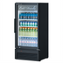 Thumbnail image #1 for Turbo Air Super Deluxe One-Section Glass Door Merchandiser Refrigerator, 8.12 Cu. Ft., Self-Contained, Bottom-Mount, White