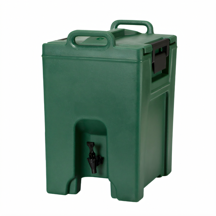 Product image #1 for Cambro Ultra Camtainer 10.5-Gallon Insulated Beverage Carrier, Kentucky Green