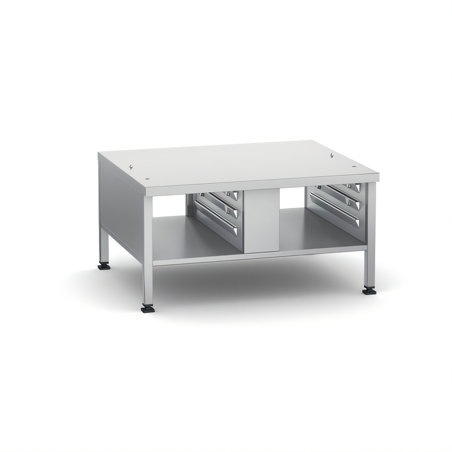 Product image #1 for RATIONAL Low Stand II Combi-Duo Stationary Oven Stand for iCombi Pro/Classic 6-Half Size