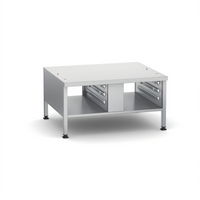 RATIONAL Low Stand II Combi-Duo Stationary Oven Stand for iCombi Pro/Classic 6-Half Size