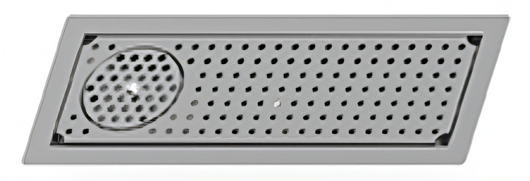 Product image #1 for Eagle Spec-Bar Drop-In Stainless Steel Glass Rinser Trough