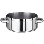 Thumbnail image #1 for Vollrath Centurion® 3320 20 Qt Induction-Ready Braising Pot, Brushed Stainless Steel, No Cover