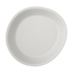 Thumbnail image #1 for CFS Brands Ridge 5310123 10-Inch 15-Ounce Oblong Coupe Plate, Cement Melamine, Matte Finish Case of 12