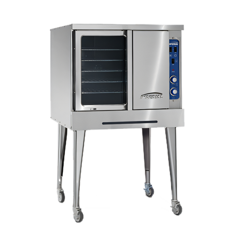 Product image #1 for Imperial PCVE-1 Full-Size Single Deck Electric Convection Oven with Dual 50/50 Doors