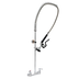 Thumbnail image #1 for John Boos Lead-Free Splash-Mount Pre-Rinse Unit with Flexible Stainless Steel Hose, 8