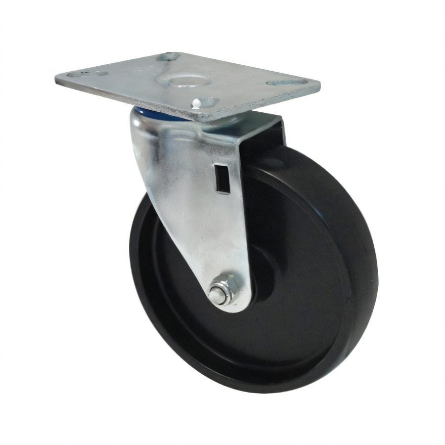 Product image #1 for Winco 5-Inch Plate Caster Without Brake for ALRK-3 Shelving Unit