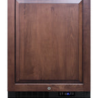 Thumbnail image #1 for Summit Commercial Summit Appliance ALFZ51IF 24-Inch Undercounter Upright All-Freezer, 4 Cu. Ft., Panel-Ready, ADA Height