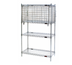 Thumbnail image #1 for EAGLEbrite Zinc Security Enclosure Kit with Flip-Up Door for Wire Shelving, 48 W x 21 D