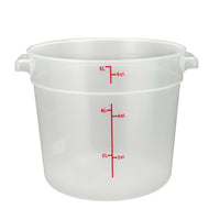 Winco PTRC-6 Commercial Food Storage Containers Case of 12