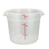 Thumbnail image #1 for Winco PTRC-6 Commercial Food Storage Containers Case of 12