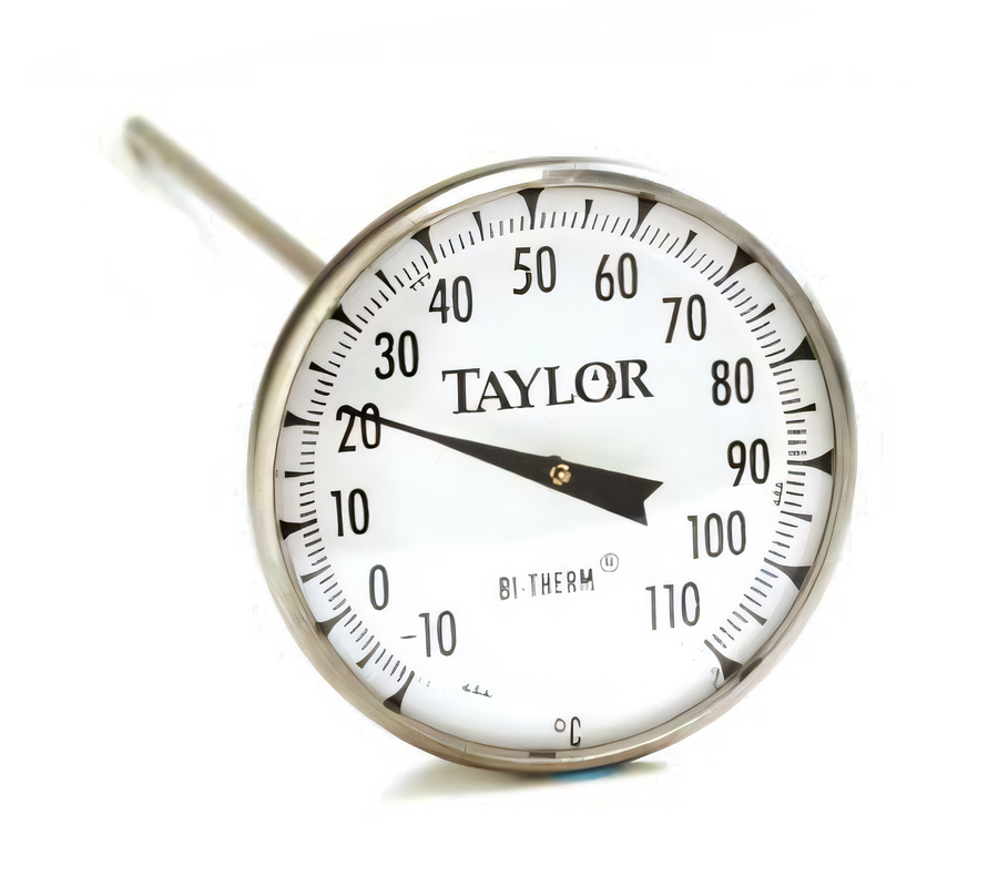 Product image #1 for Bitherm Pocket Dial Thermometer, -10°C to 110°C, with 2-Inch Display and 8-Inch Stem