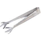 Thumbnail image #1 for Admiral Craft Equipment Corp. TBL-7 8-Inch Stainless Steel Embossed Claw-Style Ice Tongs Case of 20