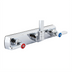Thumbnail image #1 for BK Resources OptiFlow Heavy Duty Pre-Rinse Faucet Body, 8-Inch Centers, Splash-Mounted, No Spout