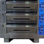 Thumbnail image #1 for American Baking Systems ABSEDO-383 Three-Deck, Nine-Pan Electric Deck Oven