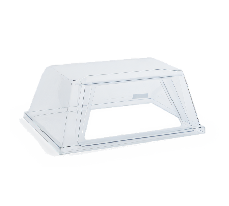 Product image #1 for Roll-A-Guard Sanitary Sneeze Guard with Door for 8045W Series Roller Grill