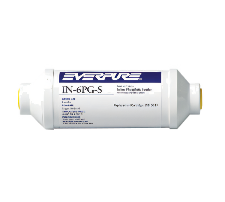 Product image #1 for Everpure IN-6 Inline Sediment and Scale Reduction Water Filter Cartridge, 5,000 Gallons, 0.75 GPM, 6-Pack