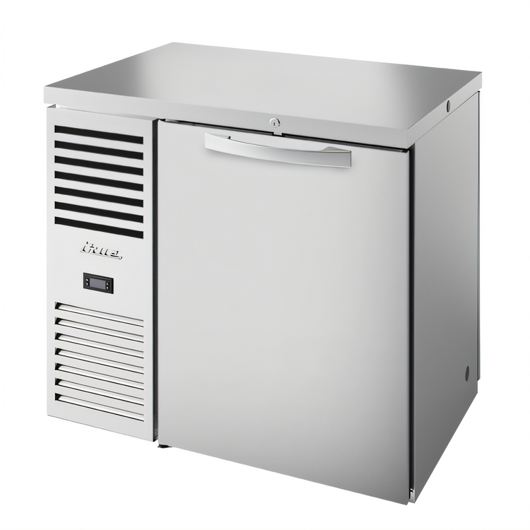 Product image #1 for True Premier Bar 36-Inch Pass-Thru Single-Zone Back Bar Cooler with 2 Solid Locking Doors