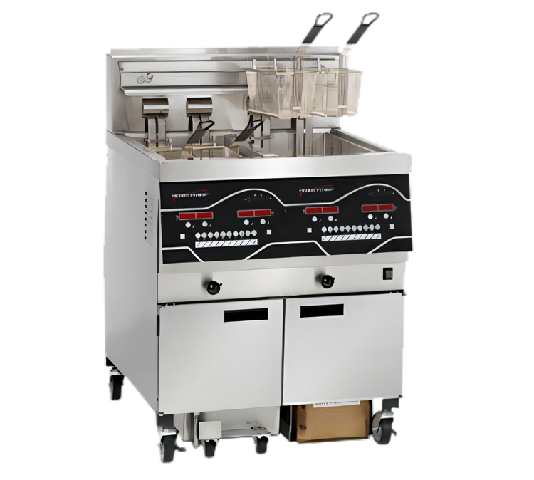 Product image #1 for Henny Penny Evolution Elite 2-Well Electric Open Fryer, 30 lb. Per Vat, Stainless Steel