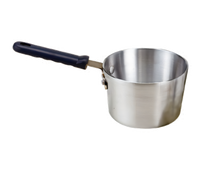 Crestware 5-1/2 Qt Tapered Aluminum Sauce Pan with Insulated Handle