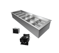 Hatco CWBR-5 Top-Mount Drop-In 5-Pan Refrigerated Cold Well with Remote Refrigeration