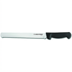Thumbnail image #1 for Dexter Russell Basics 31604B 10-Inch Scalloped Bread Knife, High-Carbon Steel Blade, Black Polypropylene Handle Case of 12