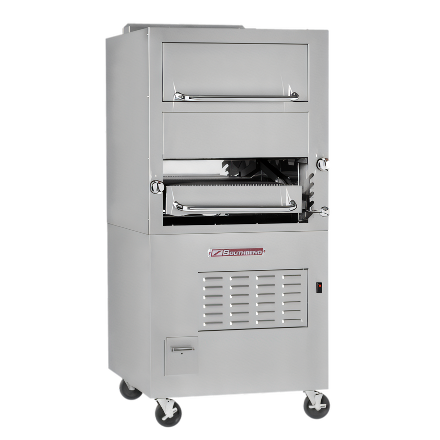 Product image #1 for Southbend Platinum 32-Inch Single Deck Heavy Duty Range Match Gas Infrared Broiler with Convection Oven Base and Warming Oven