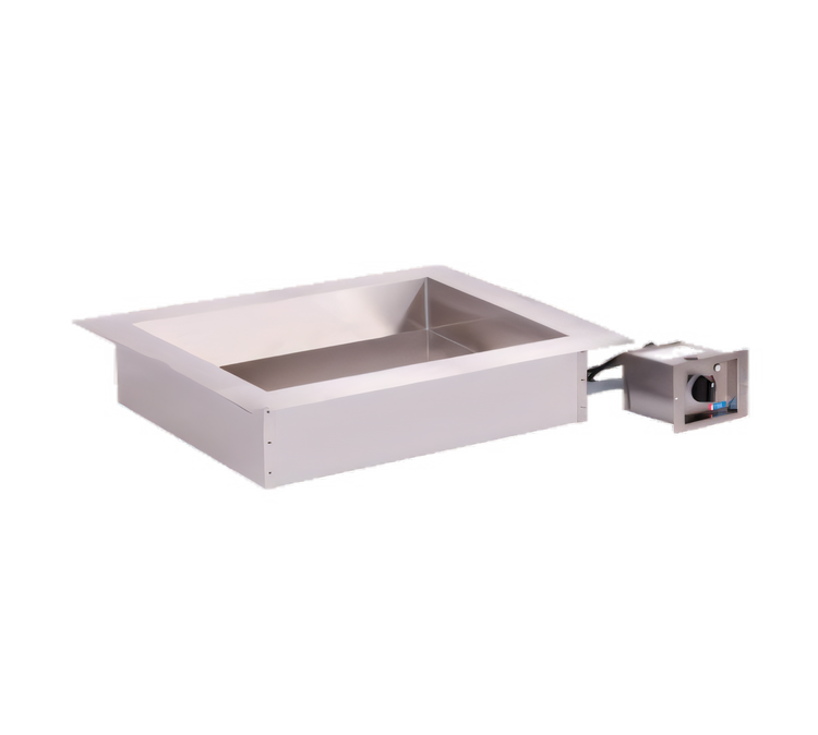 Product image #1 for Alto-Shaam Halo Heat Large Flange Drop-In Electric Waterless Hot Food Well, 2 Full-Size Pan Capacity