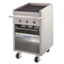 Thumbnail image #1 for Bakers Pride Dante Series F-24RS-R 24-Inch Floor Model Gas Radiant Charbroiler with Open Cabinet Base