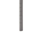 Thumbnail image #1 for Metro Super Erecta 27UPK4 Mobile Wire Shelving Post, 27-3/4"H, Gray Epoxy-Coated, for Stem Casters