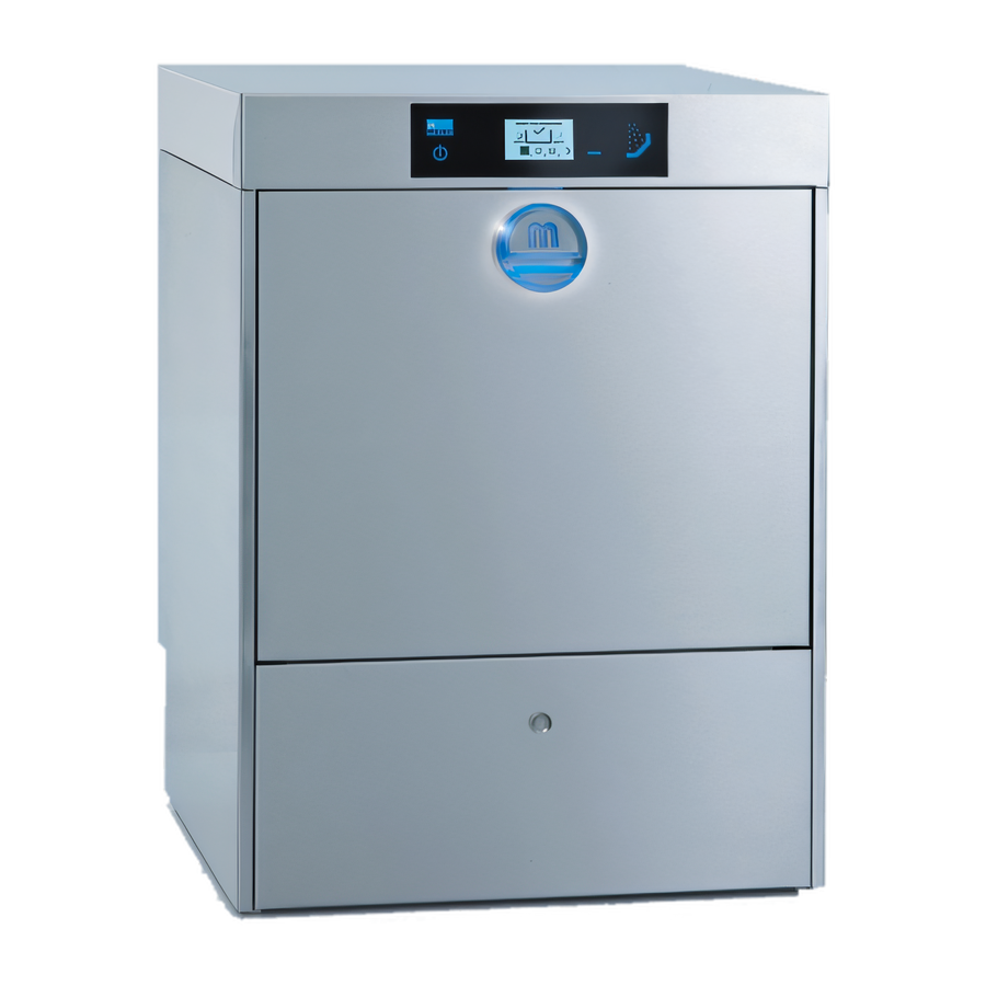 Product image #1 for M-iClean Comfort Air Series Waste Air Heat Recovery Undercounter High-Temperature Dishwasher with Built-In Booster