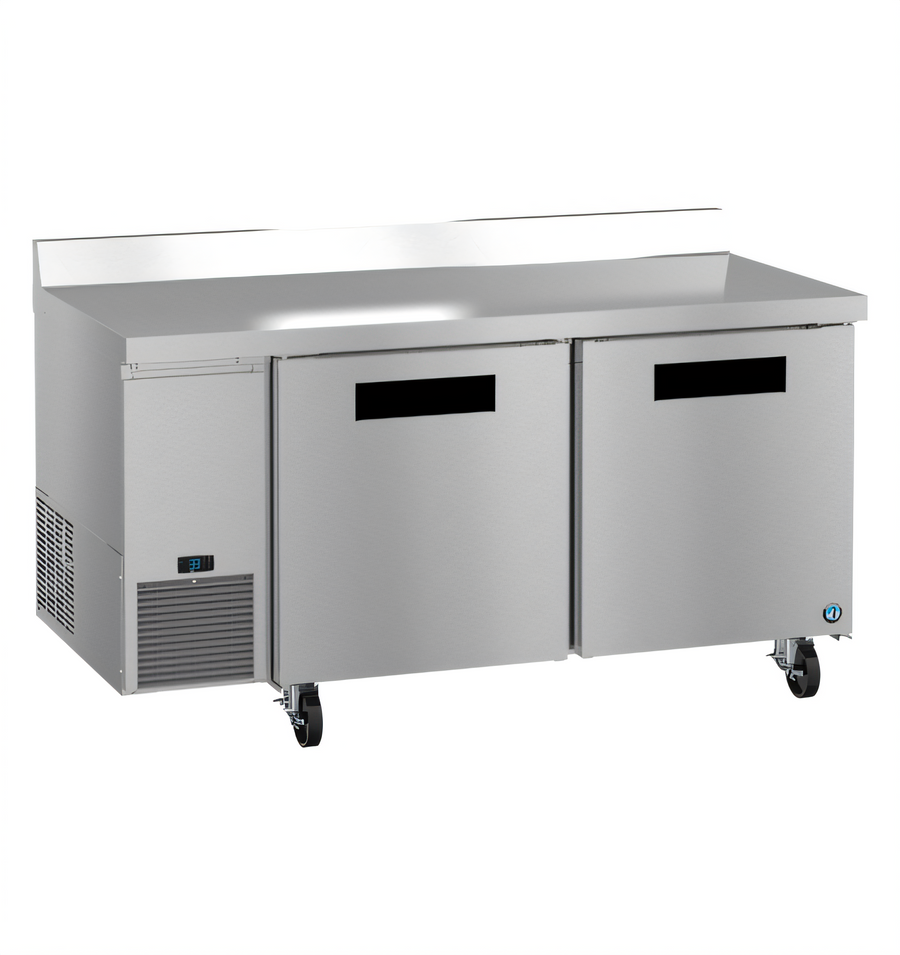 Product image #1 for Hoshizaki Steelheart 67-Inch Two-Section Reach-In Worktop Freezer with Solid Doors