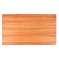Boos Block American Cherry Full-Length Rail Edge Grain Kitchen Countertop, 36 x 30 x 1-1/2 Inches, Varnique Finish
