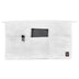 Thumbnail image #1 for Signature Chef White Cotton/Poly Blend Waist Apron with 3 Pockets, 21-3/4 x 12-1/2 Inches