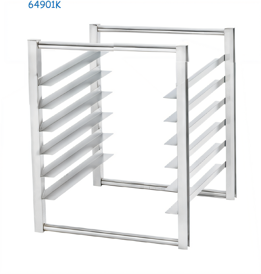 Product image #1 for Arctic Air Stainless Steel Half-Height End-Loading Free-Standing Sheet Pan Rack for 6 Full-Size Sheet Pans