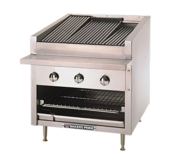 Product image #1 for Dante Series 24-Inch Countertop Gas Radiant Charbroiler with Free-Floating Round Rod Top Grate