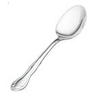 Thumbnail image #1 for Vollrath Thornhill 48151 Stainless Steel Dessert Spoon, 7" Overall Length, Matte Finish, Heavyweight