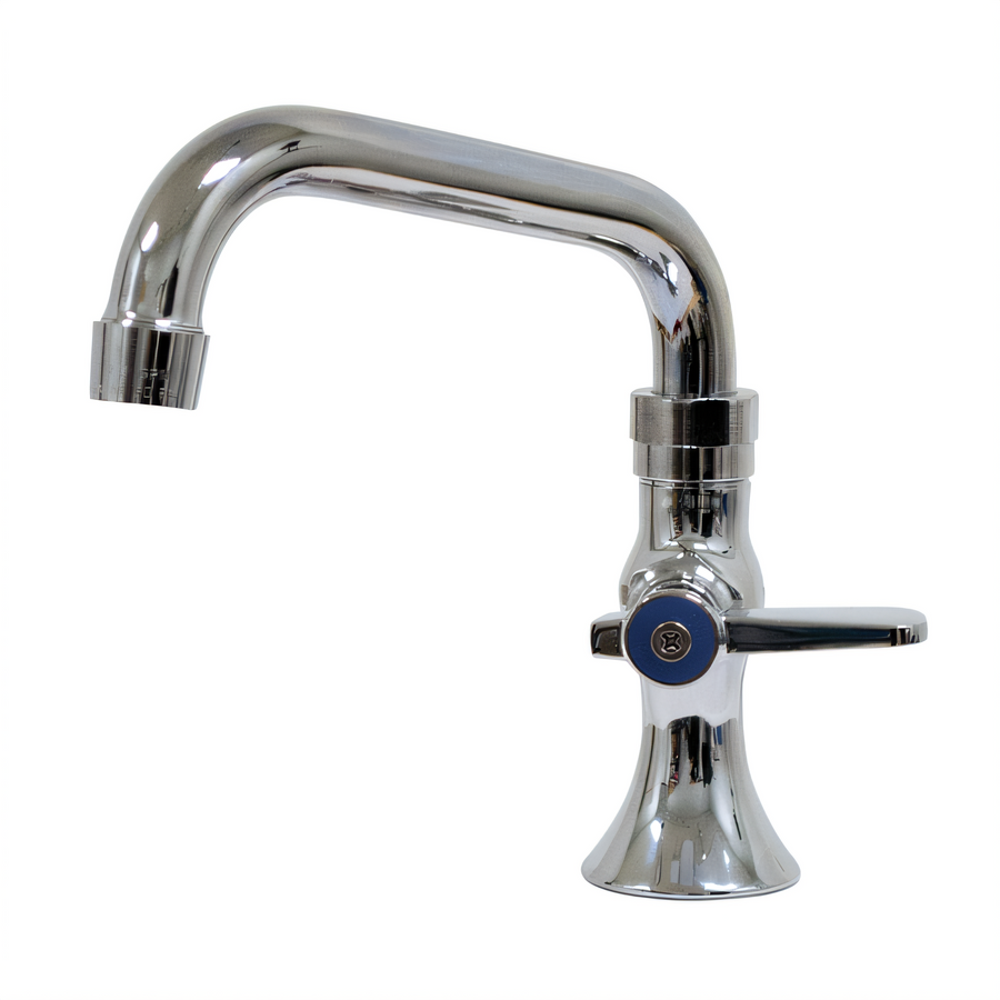 Product image #1 for Advance Tabco K-49 Heavy-Duty Hot Food Well Fill Faucet with 6-Inch Gooseneck Swing Spout, Deck Mount