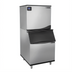 Thumbnail image #1 for Maxx Ice Intelligent Series 30-Inch Air-Cooled Modular Half-Dice Cube Ice Machine with 470 lb Storage Bin