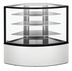 Thumbnail image #1 for Refrigerated Corner See-Thru Display Case, 16.78 Cu. Ft., Self-Contained, Floor Model