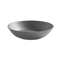 American Metalcraft Mix & Matte 16 oz Round Melamine Bowl, Matte Gray
