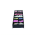 Thumbnail image #1 for San Jamar 2-Section Black Polystyrene Countertop Condiment & Straw Organizer