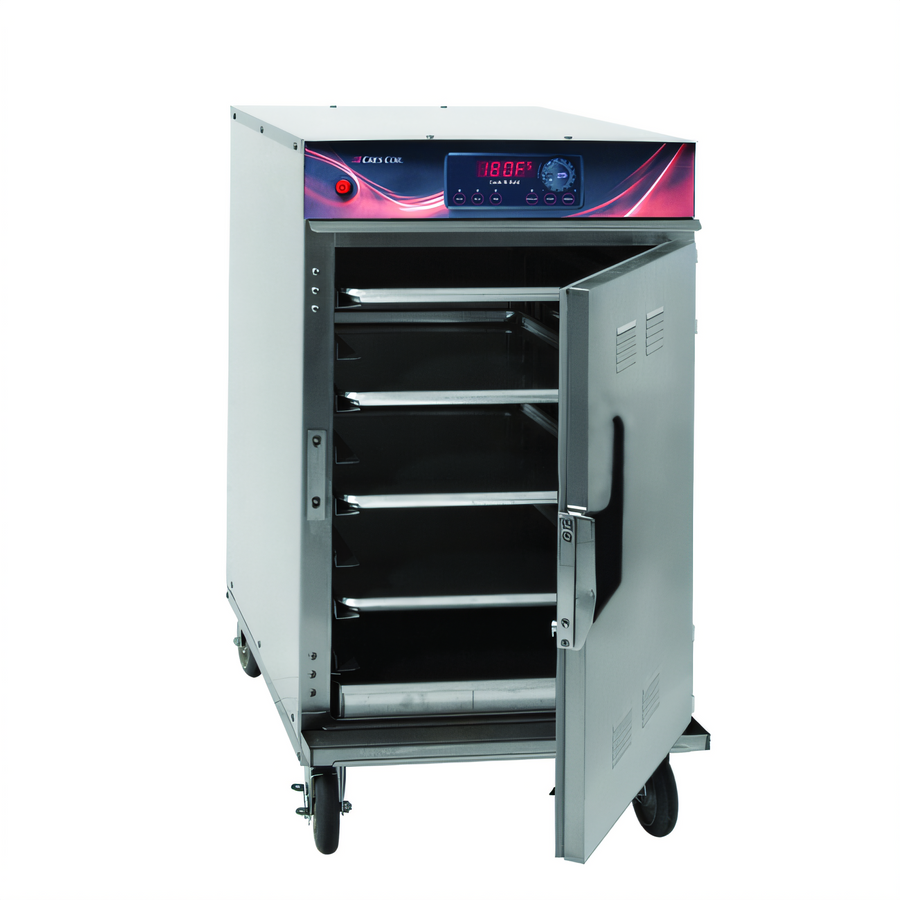 Product image #1 for Cres Cor Half-Size Mobile Low-Temperature Radiant Cook-and-Hold Oven, 8-Full-Size-Pan Capacity, Deluxe LED Controls, Stainless Steel