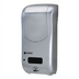 Thumbnail image #1 for Summit Rely Hybrid Touch-Free Electronic Wall-Mount Liquid Soap, Lotion, and Hand Sanitizer Dispenser, 900 mL, Stainless Steel Look