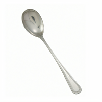 Winco Shangarila 11-1/2-Inch Solid Serving Spoon, 18/8 Stainless Steel, Extra Heavy Weight, Mirror Finish